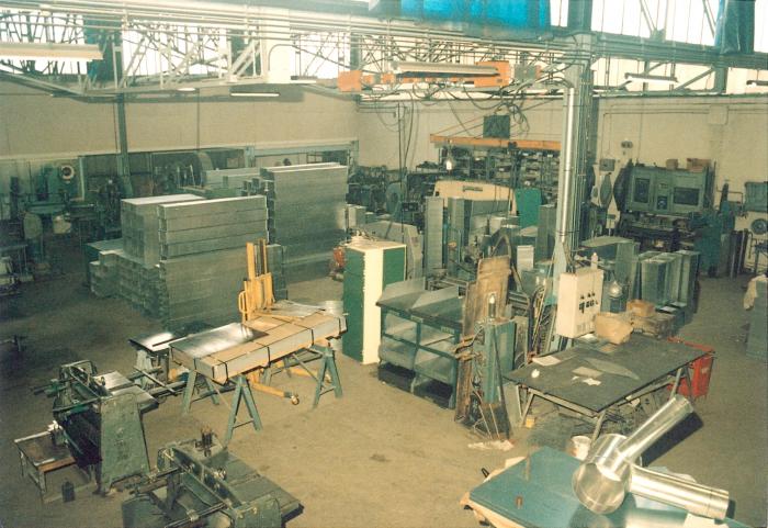 Photo de l'atelier dans les années 1970-1980