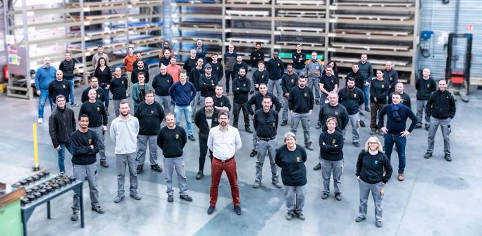 TF Factory photo d'équipe groupe entreprise 2022